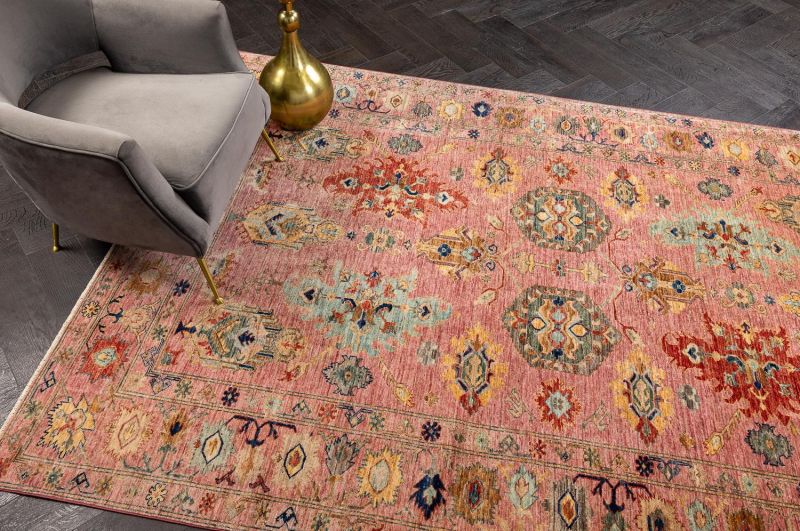 Пакистанский ковер из шерсти Carpet «KAZAK ROYAL» 231674-PUR-PUR 199 x 289 см