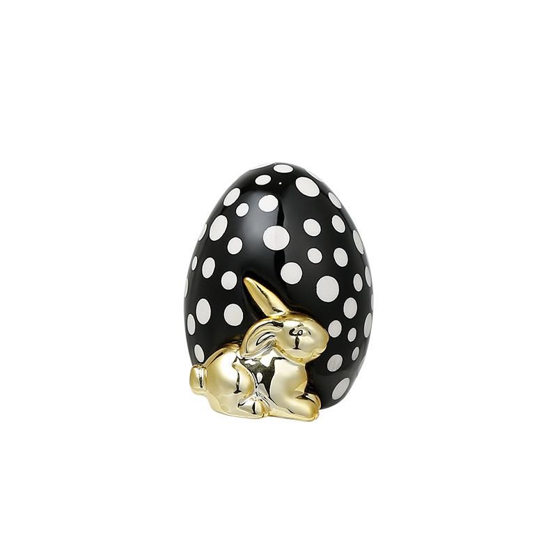 Фигурка Sotogrande Easter Rabbit Egg black BD-3048945 фото 1