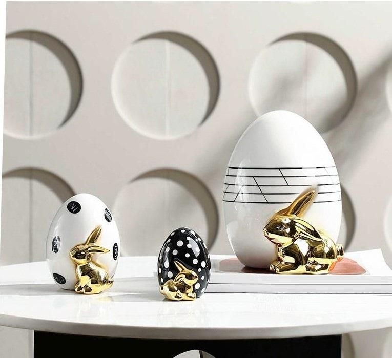 Фигурка Sotogrande Easter Rabbit Egg black BD-3048945 фото 8