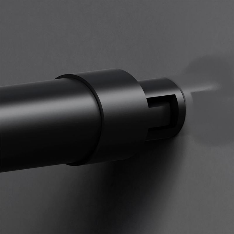 Душевая перегородка AMPM X-Joy W94UWI-90-F1-BTE 90 см, профиль черный матовый, стекло прозрачное фото 4