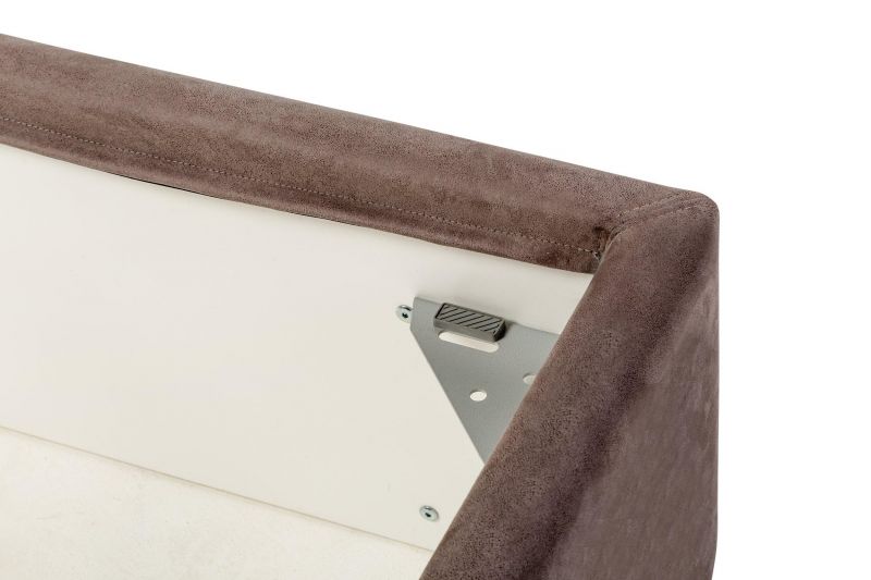 Кровать с подъёмным механизмом R-Home Haiden Grey серая 1.6м BD-3125699 фото 16