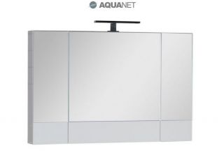 Зеркальный шкаф Aquanet Нота 100 165372 белый камерино