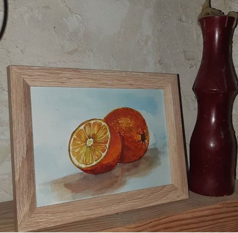 Картина "Апельсин" Виктория Рогова