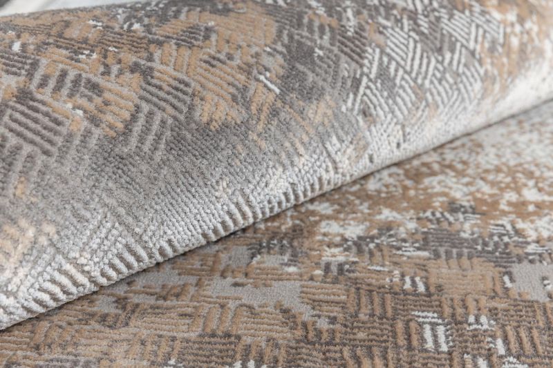 Турецкий ковер из полиэстера Carpet «WHITE LINE» 23127A-GRI 200 x 290 см фото 3