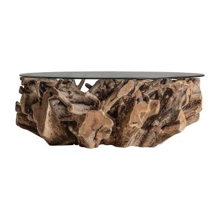Журнальный столик Vical Guelma коричневый 166955