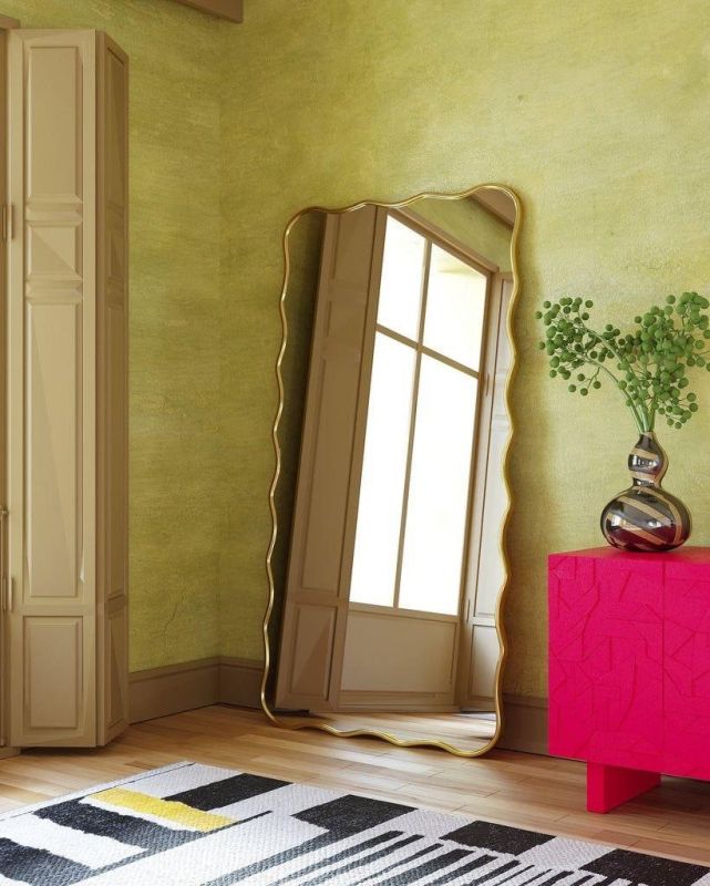 Зеркало Art Mirror в полный рост Fancy XL Gold в раме Smal BD-3148693 фото 4
