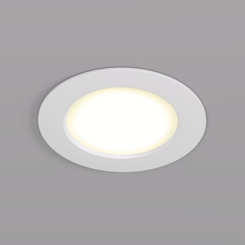 Точечный светильник Denkirs DK3046/7/8/9 IP 20, 5Вт, LED, белый, пластик DK3046-WH фото 1