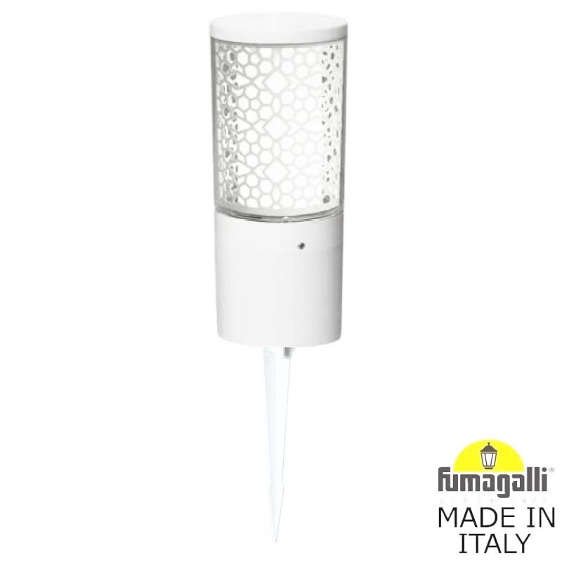 Ландшафтный светильник Fumagalli CARLO DECO белый, прозрачный DR3.572.000.WXU1L