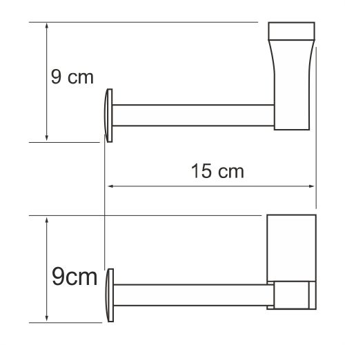 Держатель туалетной бумаги WasserKRAFT Lopau K-6096