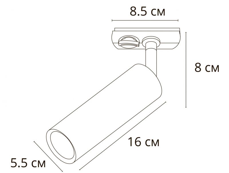 Трековый светильник Arte Lamp BEID A1515PL-1BK фото 3
