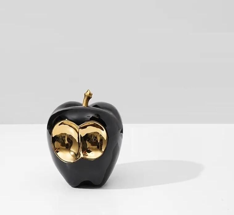 Статуэтка Sotogrande Apple decoration-Black BD-3049068