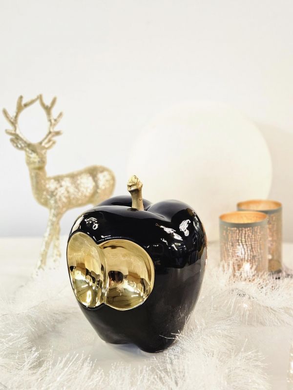 Статуэтка Sotogrande Apple decoration-Black BD-3049068