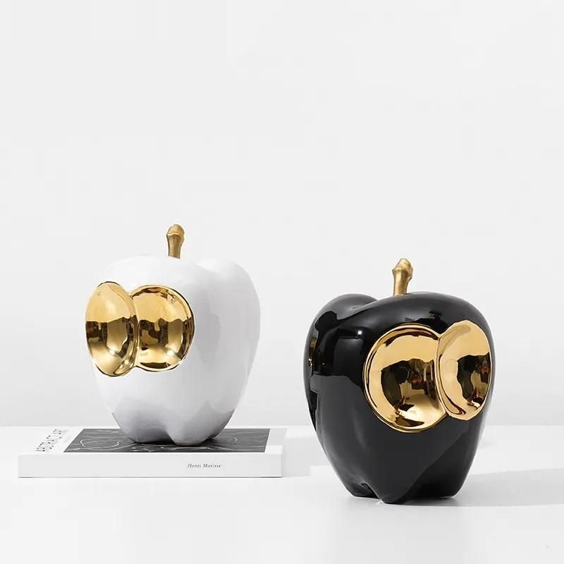 Статуэтка Sotogrande Apple decoration-Black BD-3049068