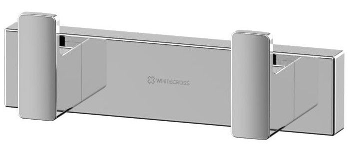 Крючок двойной WHITECROSS Cubo CU2412CR, хром