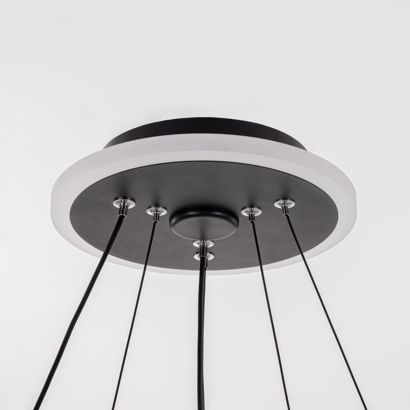 Люстра подвесная с пультом Citilux TRIO 3000-5500К (теплый, белый, холодный) CL215B061E фото 8
