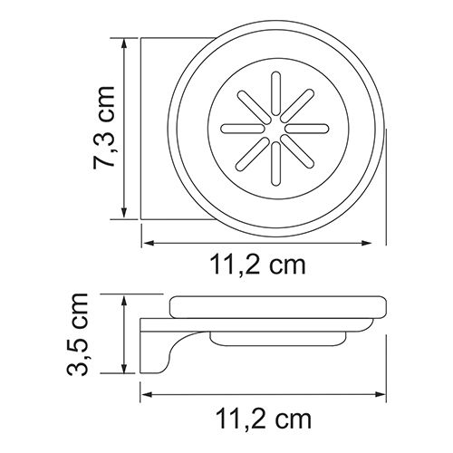 Мыльница WasserKRAFT Kammel K-8329W