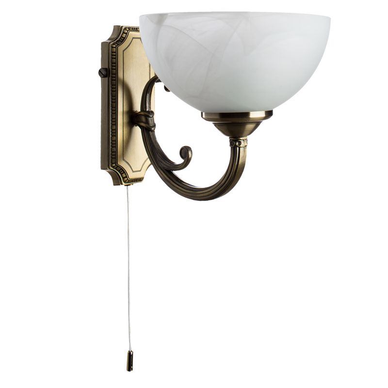 Бра Arte Lamp Windsor white A3777AP-1AB фото 1