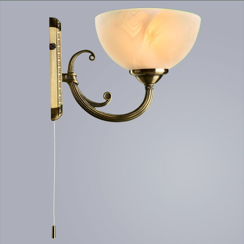 Бра Arte Lamp Windsor white A3777AP-1AB фото 2