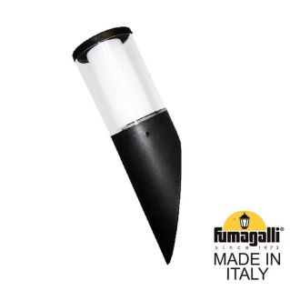 Фасадный светильникк FUMAGALLI CARLO черный, прозрачный DR1.571.000.AXU1L