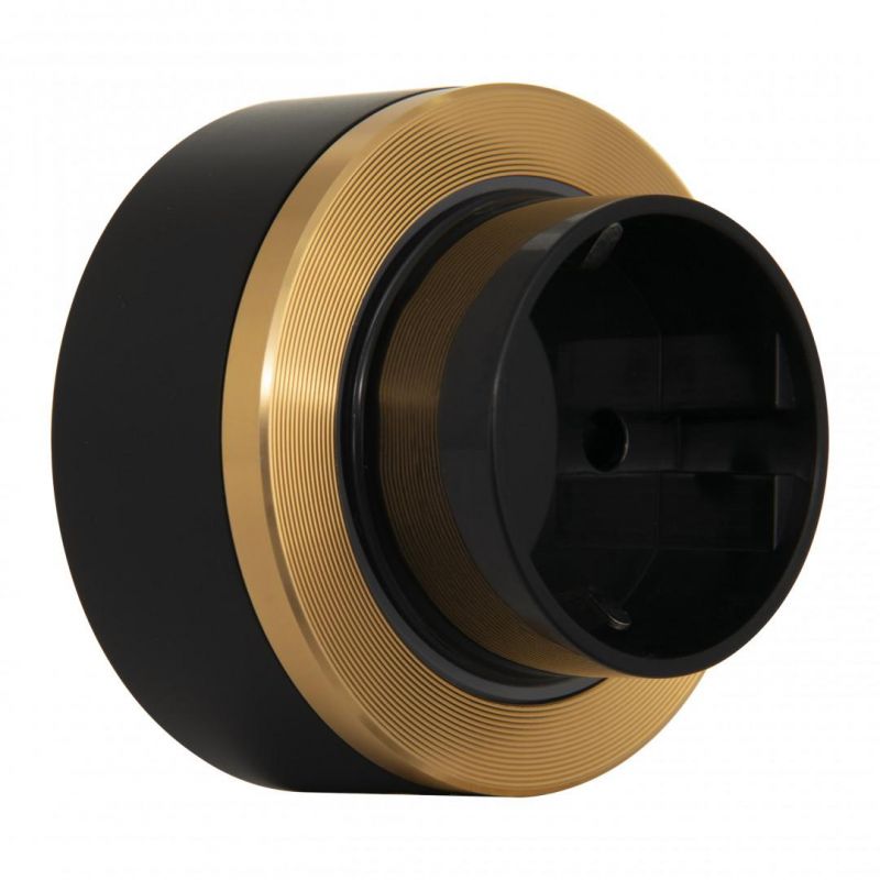Трековая розетка Arte Milano 16A 250V 397952TS/ES Gold фото 3