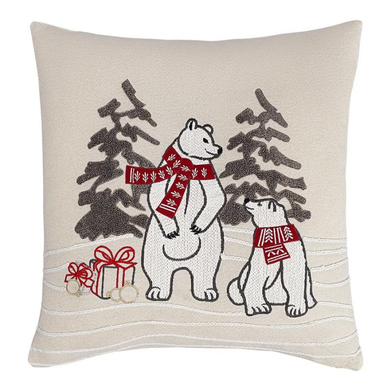 Подушка декоративная festive bears из коллекции new year essential, 45х45 см Tkano BD-3067864 фото 1