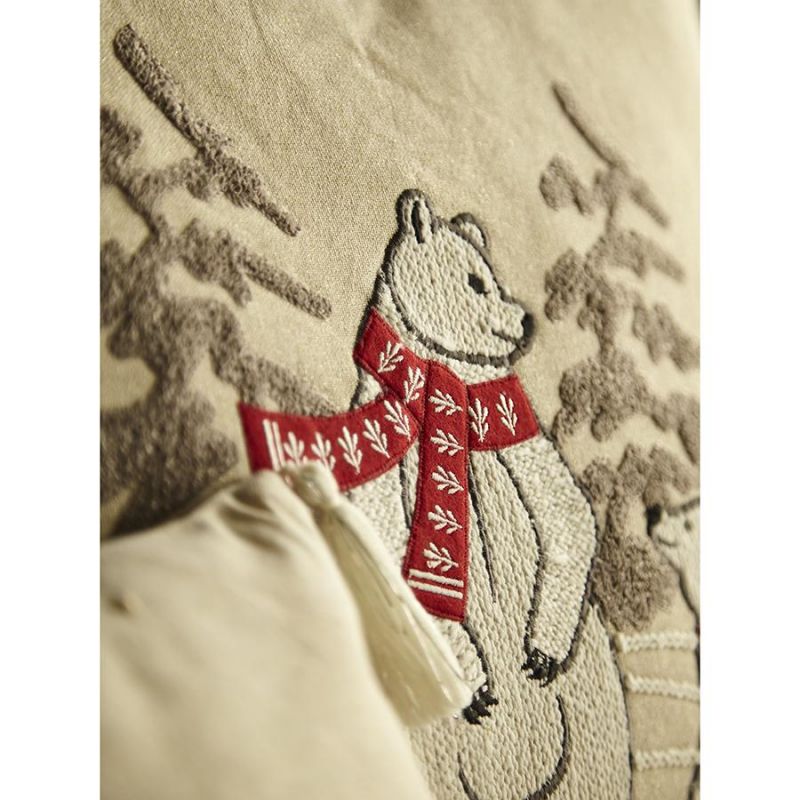 Подушка декоративная festive bears из коллекции new year essential, 45х45 см Tkano BD-3067864 фото 6