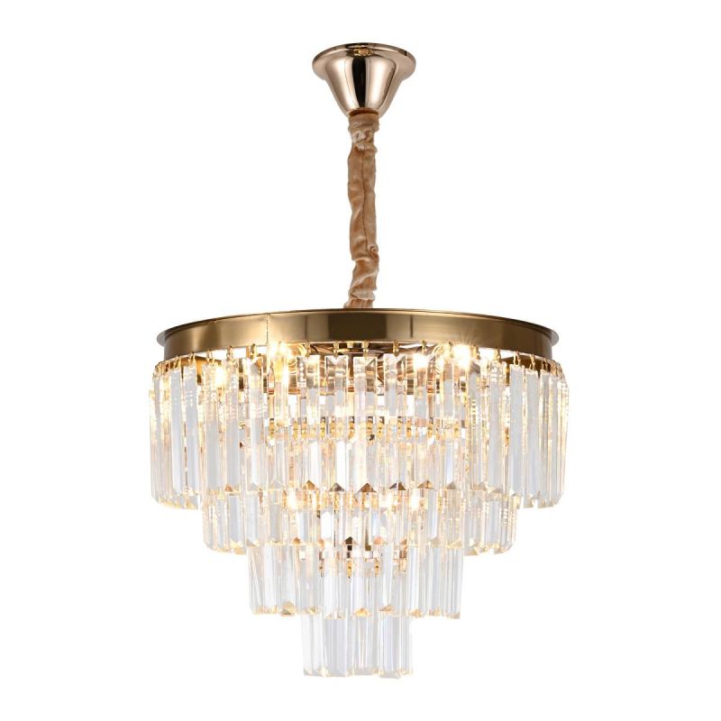 Люстра подвесная хрустальная Citilux Ricky 60W E14 CL314143 фото 1