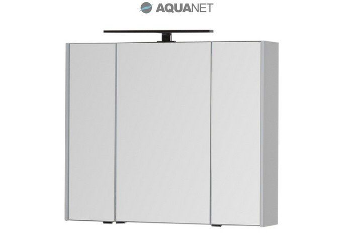 Зеркальный шкаф Aquanet Латина 90 179605 белый