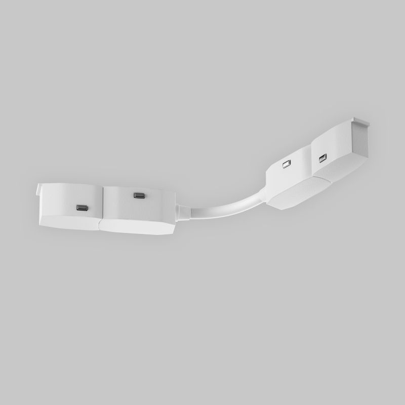 Комплектующие для трековой системы Maytoni Accessories for tracks Exility TRA034CS-W фото 2