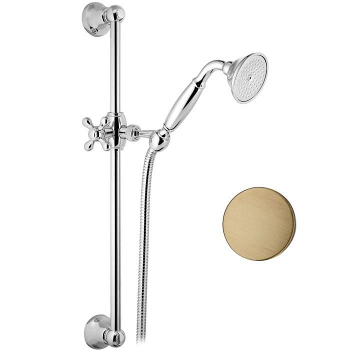 Душевой гарнитур Webert Shower Set AC0384065, бронза матовая фото 1