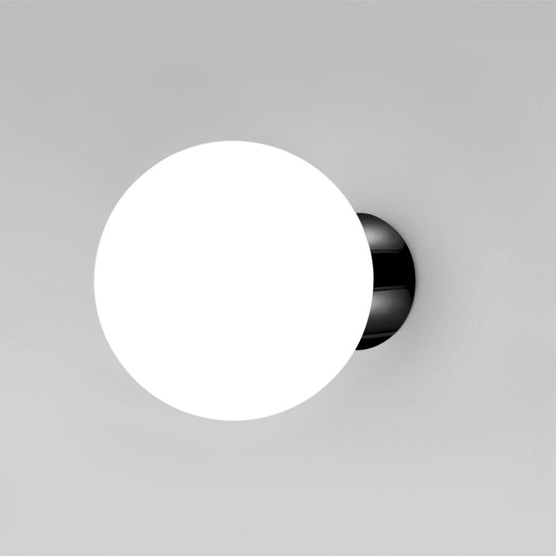 Потолочный светильник Eurosvet Bubble со стеклянным плафоном 30197/1 черный жемчуг