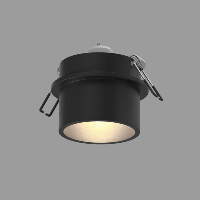 Светильник встраиваемый Elektrostandard Moll GU10 чёрный 25004/01 фото 5