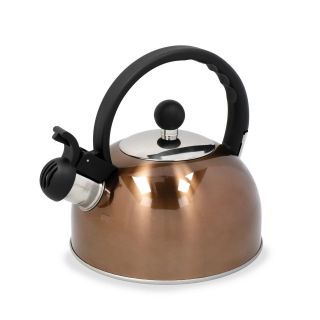 Чайник со свистком, 1,3 л Kitchen Craft La Cafetiere желтый BD-3143626