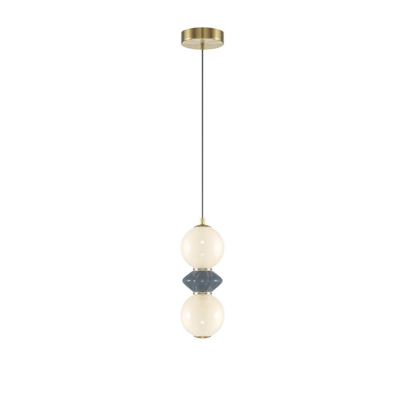 Подвесной светильник Maytoni Brosche LED теплый свет (3000К) 10W MOD362PL-L10GR3K фото 1