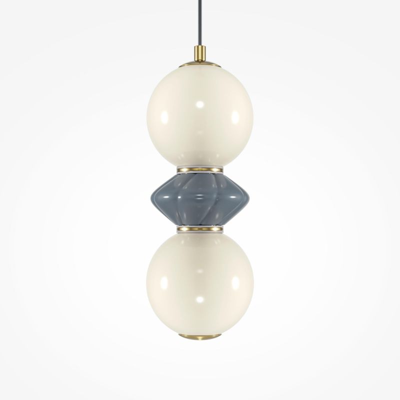 Подвесной светильник Maytoni Brosche LED теплый свет (3000К) 10W MOD362PL-L10GR3K фото 2
