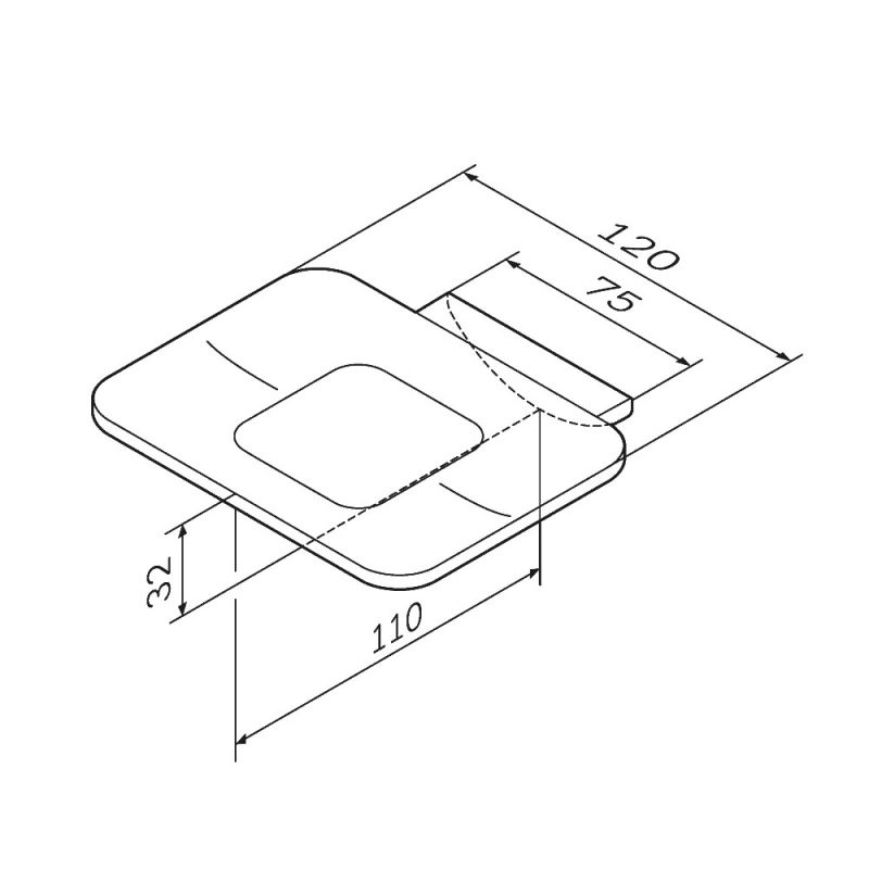 Мыльница AM.PM Inspire 2.0 A50A34222 черный фото 3