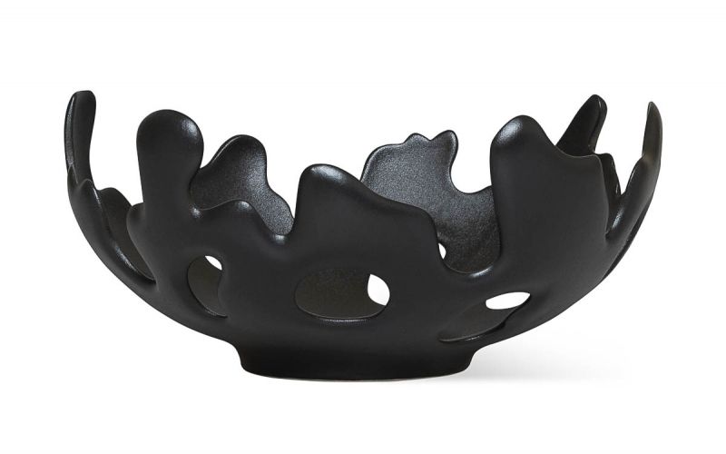Большая чаша "Коралл" черный Ceramum BD-3043372 фото 1