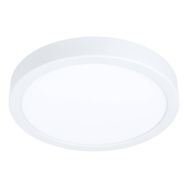 Светодиодный накладной светильник с датчиком движения Eglo FUEVA 5, 17W (LED), 3000K, 2000lm, ?210, сталь, белый/пластик, белый фото 1