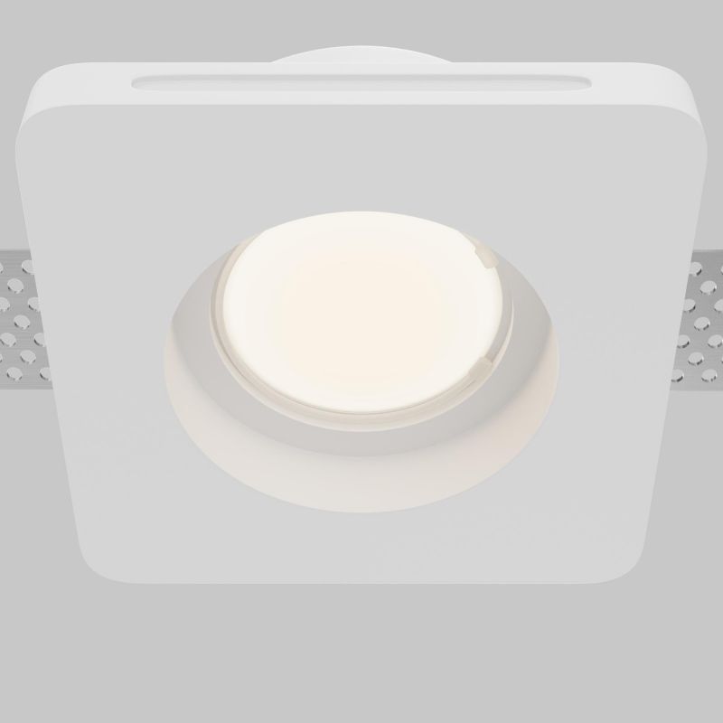 Встраиваемый светильник Maytoni Gyps Modern 10W GU10 DL002-GU10-01-W фото 2