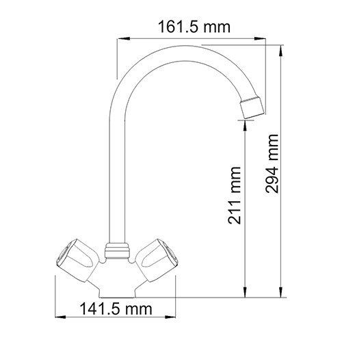 Смеситель WasserKRAFT Amper 2907