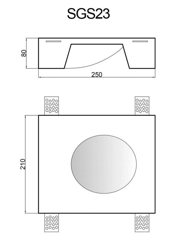 Гипсовый светильник Artpole SGS23