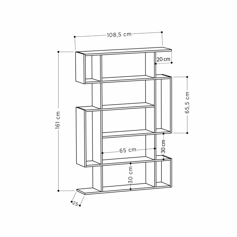 Стеллаж Прямой MITO Leve LEV00594