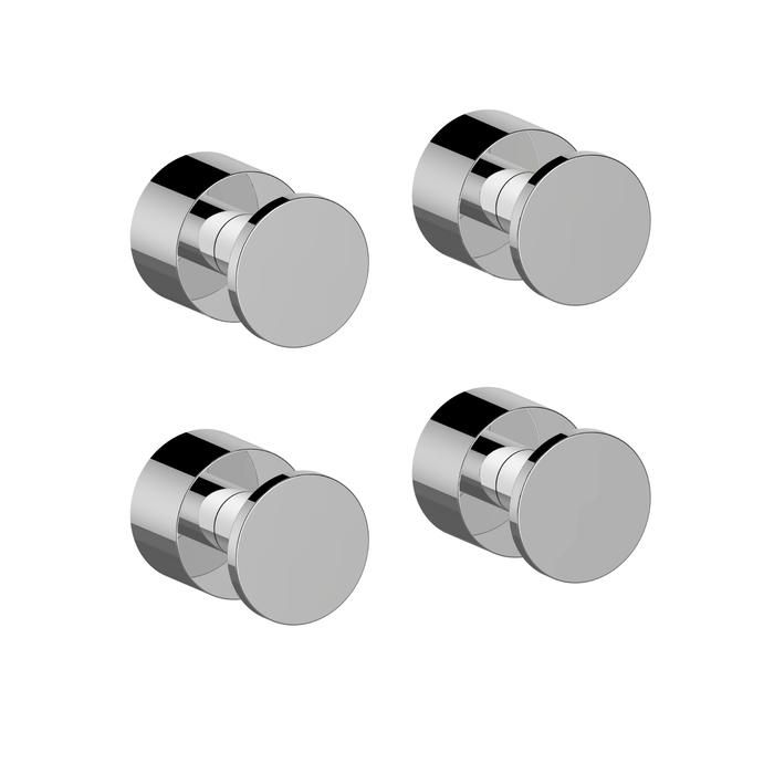 Комплект крючков (4 шт.) Iddis HOK4SC0i41 хром фото 1