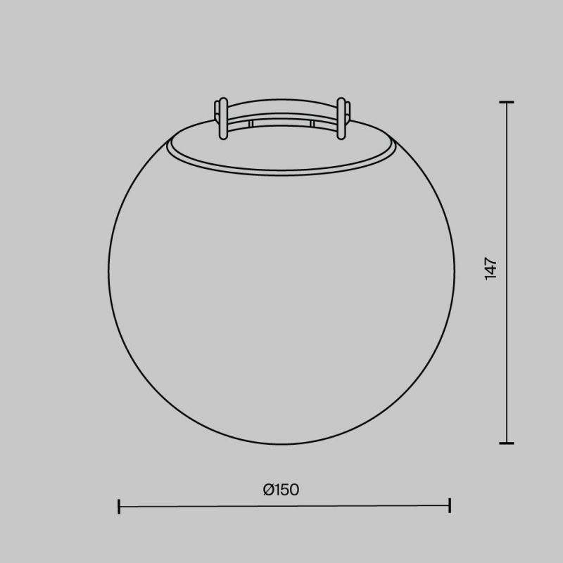 Трековый светильник Maytoni Luna Parity TR125B-10W3K-B