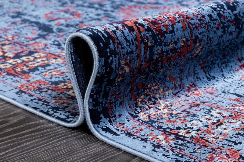 Турецкий ковер из вискозы и акрила Carpet «BELLA» 06489A-ULTRAMAR-LAC 120 x 180 см фото 8