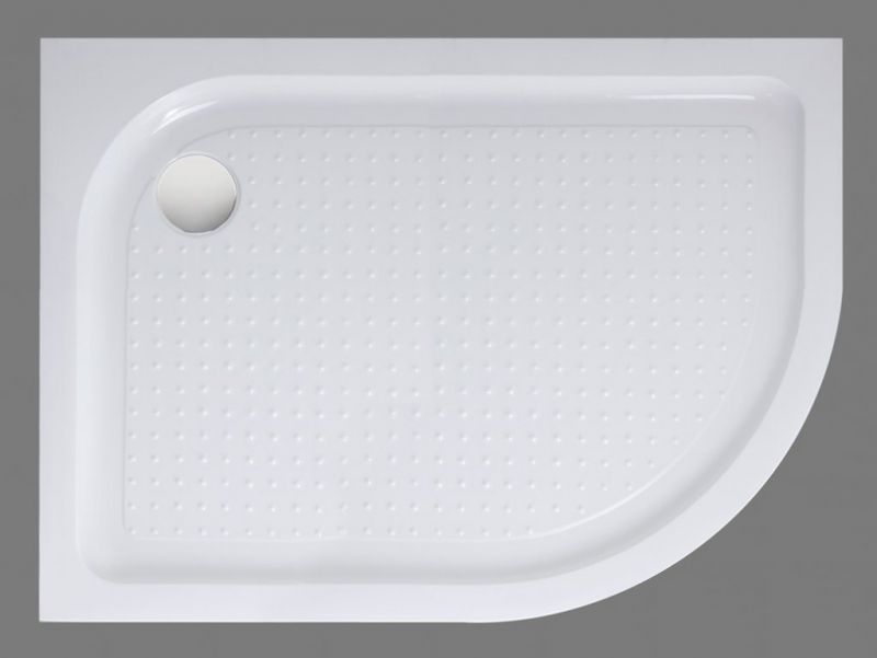 Поддон акриловый BelBagno TRAY-BB-RH-120/80-550-15-W-L