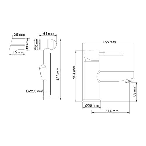 Смеситель WasserKRAFT Main 4108