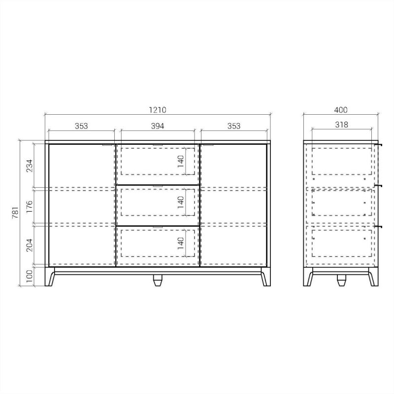 Комод The IDEA Case BD-1964924