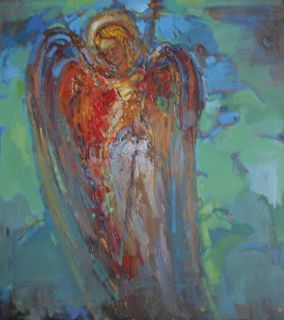 Картина "Ангел-хранитель" Отрошко Александр