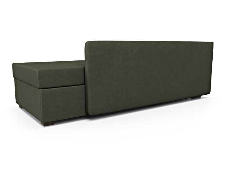 Диван-кровать ARSKO Велес Угол левый велюр зеленый BD-2557152
